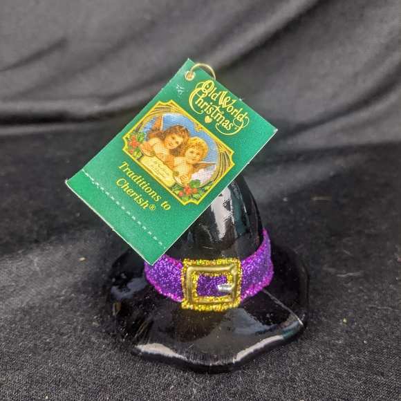 New Old world Christmas Halloween witches hat decor ornament - Picture 6 of 7